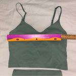 Lululemon Set Grey Eucalyptus, Align Cami Tank Top A/B Cup 6 & Align 4” Shorts 4 Photo 5