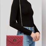 Badgley Mischka 💕 Quilted Red Crossbody Gold Accents NWT💕 Photo 1