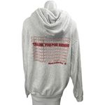 SoulCycle  Kingsley Gray Drawstring Long Sleeve Hooded Hoodie Sweatshirt Top Sz M Photo 1