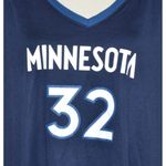 Fanatics Womens Blue Minnesota Timberwolves Towns #32 Jersey Shirt Top Size 2XL Photo 2