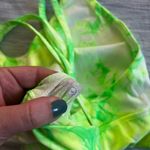 Lululemon  green tie dye energy high rise long line bra size 4 Photo 2