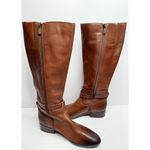 Naturalizer ‎ Reid Tall Boots Size 7 Brown Leather Block Heel Cinnamon NEW Photo 5
