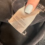 Altar'd State Black Distressed Burnout Fringe Button Up Back Sleeveless Blouse M Photo 7