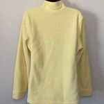 L.L.Bean  Yellow 1/4 Zip Fleece Sweater Size XL Photo 2