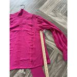 Worthington  XS Fuchsia Pink Womans Dress Tie Back Blouse Top Photo 5
