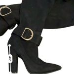 Bamboo  Black Over-the-Knee Boots Photo 10