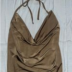 Forever 21 Olive green cowl neck top  Photo 2