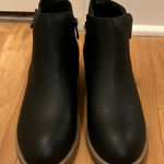 Jeossy Women's 905 Ankle Boots, Classic Low Heeled Short Booties Black Size 8 Photo 0