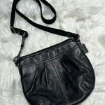 Coach Black Leather SOHO Swing Pack Purse Crossbody Bag B94 Photo 0
