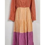 Anthropologie PQ Swim Lila Multicolor Tiered Maxi Dress Size Xs/S Photo 3