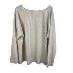 J. Jill Women’s 2X Beige Ribbed V Photo 3