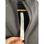 Lululemon Ventscape Hooded Balaclava Long Sleeve Size 4, Black 1/2 Zip Running Photo 2