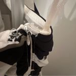 Abercrombie & Fitch One Shoulder Black and OffWhite Dress Photo 8