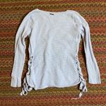 Michael Kors LAVENDER QUILTED SIDE TIE  SWEATER Photo 4