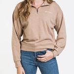 Champion  1/4 Zip Boatneck Sweatshirt Photo 0