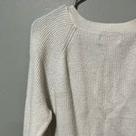 Old Navy White  Sweater V neck Photo 5