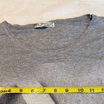 H & B Gray T Shirt Woman Graphic Small red white and blue Thin material Photo 4