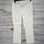 NYDJ Slim Bootcut Jeans with Fray Hem Optic White 14 Photo 3