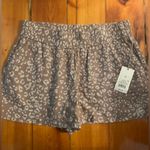 A New Day  Women’s Brown Leopard Print Casual Shorts Size M NEW Photo 0