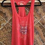 Heather Red Racer Back University of Arizona Wildcats Tank Top Size Small Photo 0