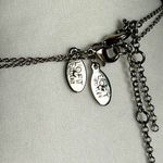 Loft New 2 - Piece Demure Minimalist Silver Tone and Multi-Color Bead Necklace Photo 3