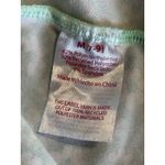 No Boundaries  Green/White Floral Sun‎ Dress Ruffle Straps Size M High/Low Photo 7