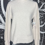 Pink republic  Cream Crew Neck Sweater Photo 0