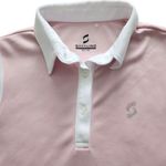 #111 SALALINO Swarovski Crystal Embellished Golf Dress Pink Size M Photo 2