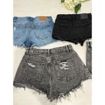 5 Distressed‎ Denim Ripped Frayed Jean Shorts Hidden Aeropostale Shein Blue Photo 4