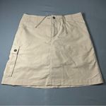 Patagonia  Tan A-Line Mini Skirt Casual Resort Wear Photo 9