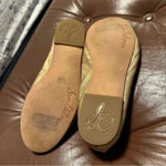 Sam Edelman Gold Leather Ballet Flats Size 6 Photo 7
