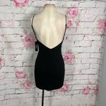 Lulus Lulu’s nwt Stay Out Later Black Backless Bodycon Mini Dress Photo 6