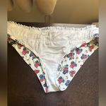 Tory Burch  Ivory Costa Smocked Bikini Bottom Photo 4