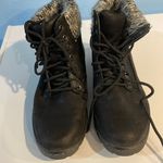 Cliffs Black tie up ankle boots  by White Mountain Photo 0