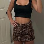 Beginning Boutique  Leopard print skirt Photo 0