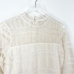 Tularosa NWT  Matilda Lace Mini Dress M Cream Photo 3