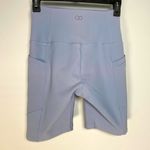 NWOT Blue Biker Shorts High Rise Yoga Pilates CALIA by Carrie Underwood Size S Photo 3