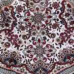 Kona Sol Halter Tankini Top Swim Top Floral Padded Swimwear Navy Blue S Boho Photo 2