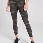 Athleta Camo Contender Tights High Rise Leggings XXS Olive Green Athleisure Photo 0