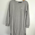 Ralph Lauren Lauren Light Gray Sweatshirt Dress Photo 0