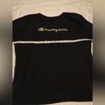 Champion  Women’s Black Pullover Sweatshirt Size L Photo 3