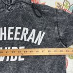 Ed Sheeran Divide Tour small acid wash grey pullover hoodie concert distressed Gray Photo 5