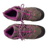 Merrell Hilltop Ventilator Mid Waterproof Hiking Shoes Womens Size 6 Pink Brown Photo 1