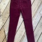 Pilcro and the Letterpress  Women's Burgundy Serif Fit Corduroy Jeans Size 27 Photo 1
