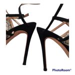 Gianvito Rossi Black Lace  Sandals Photo 4