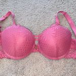 Juicy Couture Pink Lace Push Up Bra Photo 0
