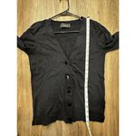 Giorgio Armani Women’s  38‎ V Neck Blue Button-up Wool Sweater Photo 7