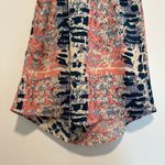 Black Rainn   Women’s Small Sleeveless Abstract Print Cowl Neck Flowy Blouse. Photo 9