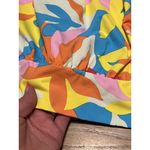 Lands' End  Bikini Swimsuit Top‎ Plus Size 16W Elastic Colorful Beach Floral NWT Photo 5