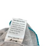 Golden Sun Meet Me In Malibu Cashmere Sweater Gray Blue Size Small Medium Photo 11